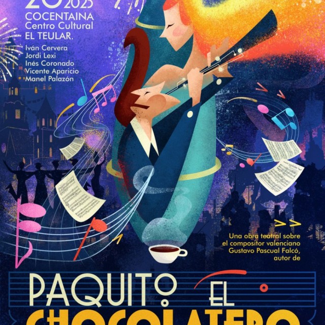 La companyia Tyrsova presenta "Paquito el Chocolatero", l'obra de teatre que recrea la vida de Gustavo Pascual i conta la història del pasodoble més famós del món